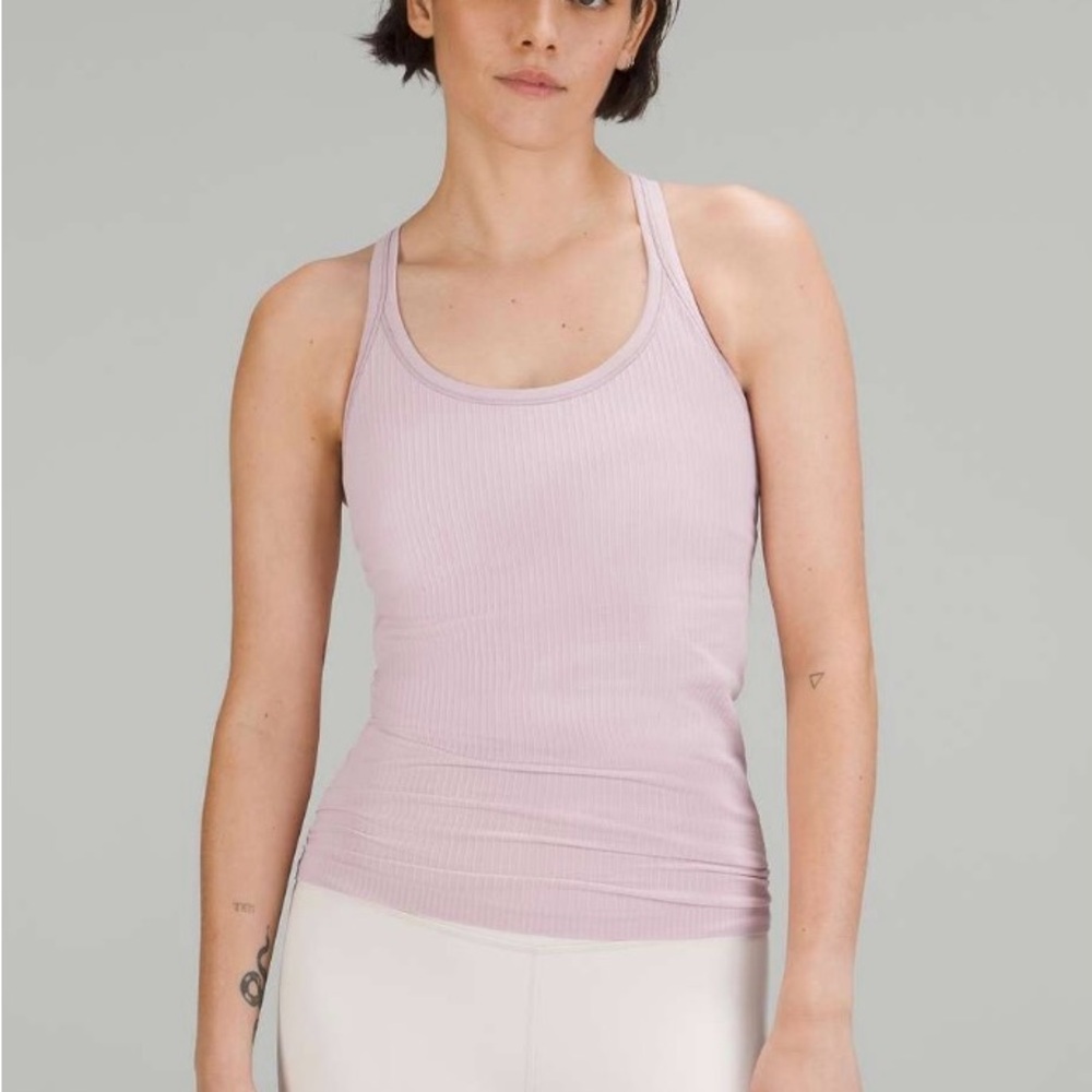 Lululemon Ebb To Street Tank II | Pink Peony| size 8